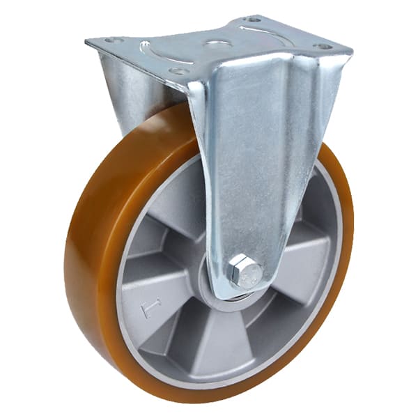 Fabricante de rodas de rodízio fixas de poliuretano fundido de capacidade pesada de 500 kg Taishan